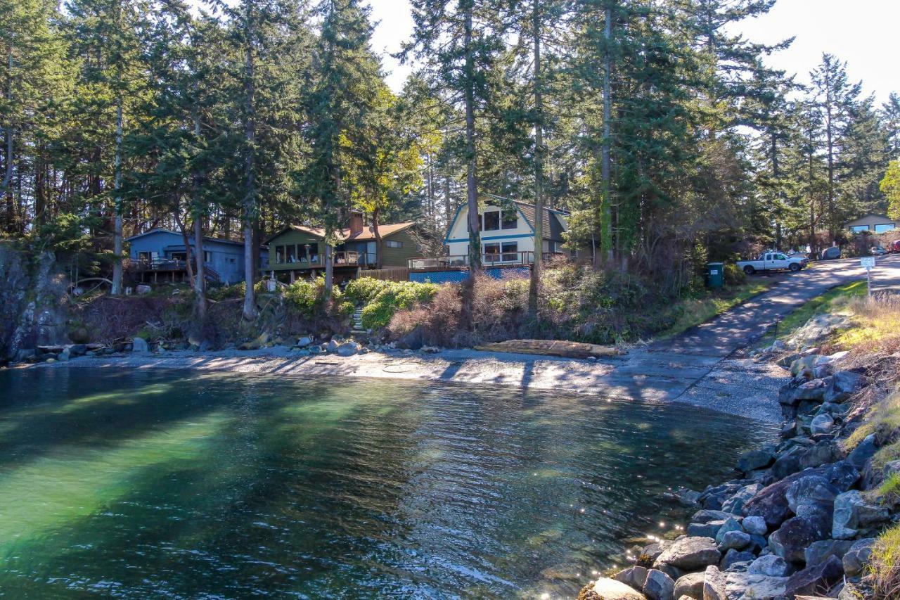 Lopez Island Hunter Bay Waterfront Home ภายนอก รูปภาพ