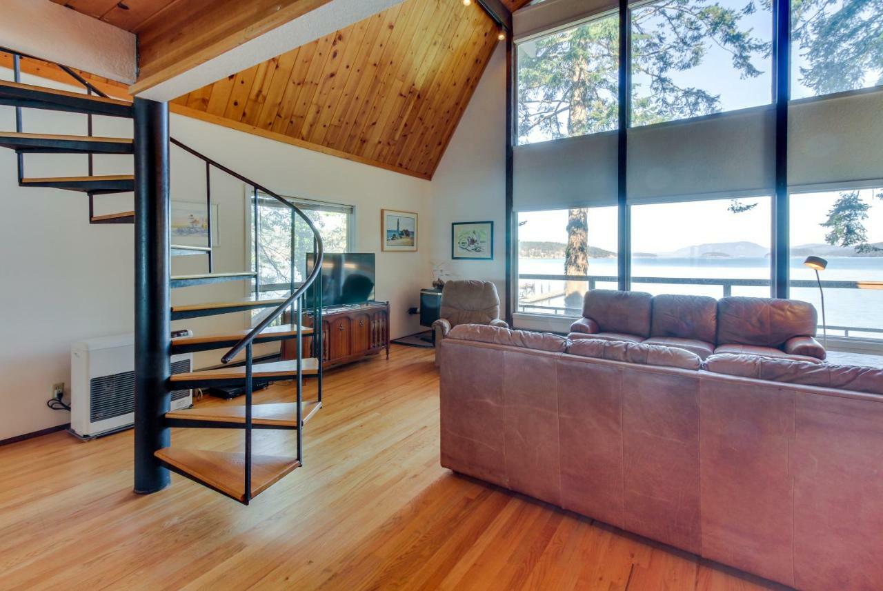Lopez Island Hunter Bay Waterfront Home ภายนอก รูปภาพ